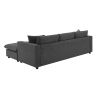[VIDEO provided] [New] 100.4*64.6" Modern Sectional Sofa,L-shaped Couch Set with 2 Free pillows,4-seat Polyester Fabric Couch Set with Convertible Ott