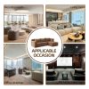 L-Shape Sectional Sofa, Modular Sectional Living Room Sofa Set, Minimalist Style Couch, Upholstered Snow Velvet Sleeper Sofa with pillows for Living R