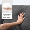 [VIDEO provided] [New] 100.4*64.6" Modern Sectional Sofa,L-shaped Couch Set with 2 Free pillows,4-seat Polyester Fabric Couch Set with Convertible Ott