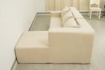 (Video)Compressed Modern Modular Sectional Sofa, L-Shaped Couch Minimalist 2 Pieces Cloud Couch foam Sofa with Pillows for Living Room Apartment, No A