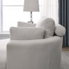 [Video] Welike Swivel Accent Barrel Modern Sofa Lounge Club Big Round Chair with Storage Ottoman Linen Fabric for Living Room Hotel with Pillows . *2P