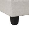 105" Modern Sectional Sofa with Storage Ottoman, L-Shape Couch with 2 Pillows and Cup Holder,Sectional Sofa with Reversible Chaise for Living Room,Lig