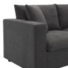 [VIDEO provided] [New] 100.4*64.6" Modern Sectional Sofa,L-shaped Couch Set with 2 Free pillows,4-seat Polyester Fabric Couch Set with Convertible Ott