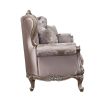 ACME Jayceon Sofa w/5 Pillows, Fabric & Champagne 54865