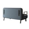55‚Ä≥ Convertible Chair Bed, Tri-Fold Sofa Bed with Adjustable Backrest & Pillow, Leisure Chaise Lounge Couch with Sturdy Steel Frame for Home & Offic