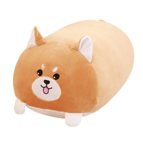 Animal Plush Soft Squishy Chubby Cartoon Pillow (Color: dog, size: 60cm)