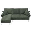 [VIDEO provided][New]84 "Modern Chenille L-Shaped Sofa with Reversible Lounge,Convertible Sectional Couch Set,4 Seat Indoor Furniture with Reversible