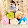 Animal Plush Soft Squishy Chubby Cartoon Pillow