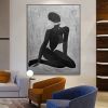 Handmade Oil Painting Abstract Painting Original Large Oil Painting Gray Painting Oversized Wall Art Canvas Extra Large Wall Art Abstract Contemporary