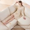 [VIDEO provided] [New] 110*29" Modern Modular Sofa, 4 Seat Chenille Sectional Couch Set with 2 Pillows Included, Freely Combinable Indoor Funiture for