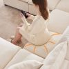 [VIDEO provided] [New] 110*29" Modern Modular Sofa, 4 Seat Chenille Sectional Couch Set with 2 Pillows Included, Freely Combinable Indoor Funiture for
