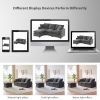 [VIDEO provided] [New] 84*57" Modern Modular Sofa, 4 Seat Chenille Sectional Couch Set with 2 Pillows Included, Freely Combinable Indoor Funiture for