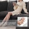 [VIDEO provided] [New] 110*84" Modern U Shape Modular Sofa, 7 Seat Chenille Sectional Couch Set with 2 Pillows Included, Freely Combinable Indoor Funi