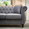 83.5-Inch Oversized Corner Sofa, L-Shaped Sectional Couch, 5-Seater Corner Sofas with 3 Pillows for Living Room, Bedroom, Apartment, Office