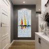 Abstract Wall Decor Palette Knife Oil Painting Seascape Picture Unframed Acrylic Canvas Wall Art Handmade Decorative Item